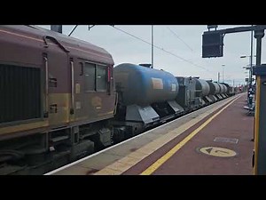 Class 66 66119 and 66169 on RHTT duties at rugby 2025