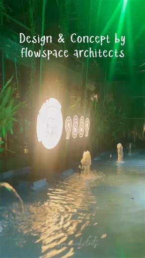 Flowspace Architecture Studio on Instagram: "“FLOWSPACE ARCHITECTS” @9889_blr -The design draws inspiration from the natural phenomenon of water ripples — expressing fluidity, connection, and expansion. From a central core, spaces radiate outward like waves, blending built form with landscape. The result is an architecture that flows — visually, spatially, and emotionally — echoing the calm dynamism of water. The brewery focusing towards the Attur lake and maximum capturing the sunset view. #pro