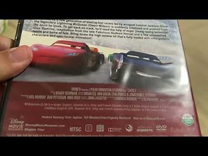 Cars 3 dvd 📀
