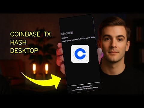 How To Find Your Transaction Hash On Coinbase From Desktop 2026 (EASY GUIDE)