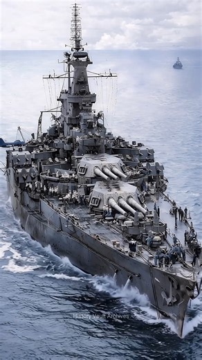 USS California (BB-44) was a United States Navy battleship and the second vessel of the Tennessee-class, whose appearance changed dramatically over the course of World War II. Nicknamed “The Prune Barge” in reference to California large prune exports in the early 20th century, she was severely damaged during the Japanese attack on Attack on Pearl Harbor on December 7, 1941. After being sunk in shallow water at Pearl Harbor, she was later raised, extensively modernized with improved armor, radar,