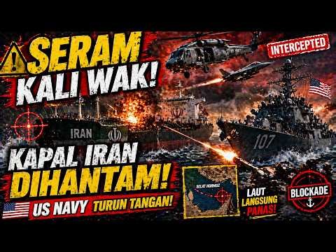 KAPAL IRAN DIHANTAM US NAVY @acakudutofficial