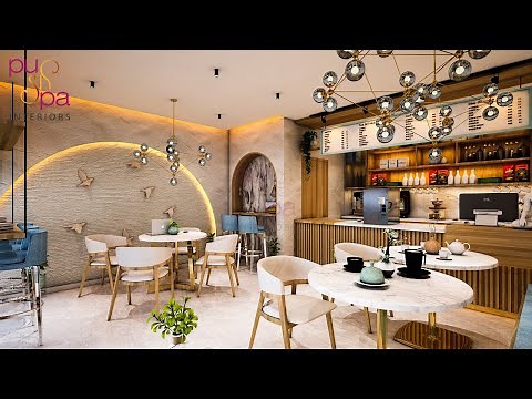 Coffee Shop Interior Design: Transforming a Coffee Cafe into a Unique and Modern Coffee Shop
