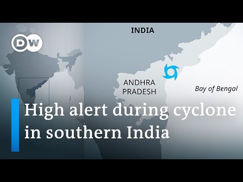 Cyclone Michaung to make landfall in southern India | DW News
