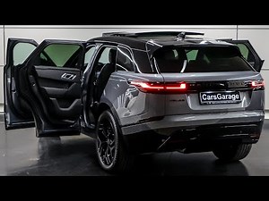 2025 Gray Range Rover Velar - Luxury SUV in Detail