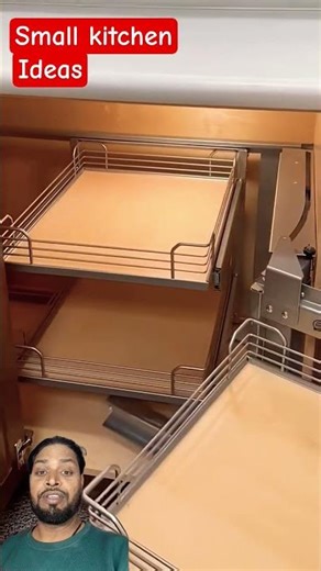 Smart Space Saving Kitchen Hack – Magic Corner Installation | #kitchen