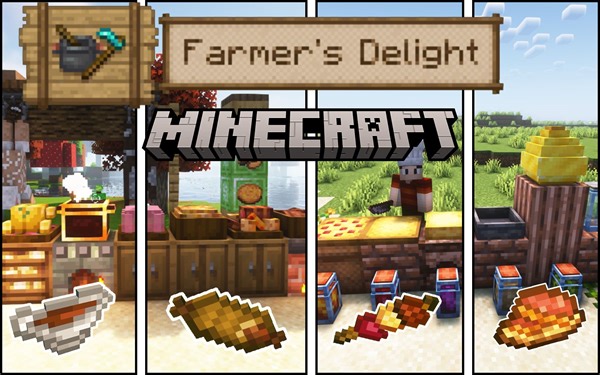 ⭐我的世界⭐4款超优质的农夫乐事附属模组!
