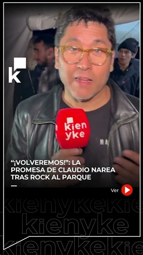 "We'll be back!": Claudio Narea's promise after Rock al Parque