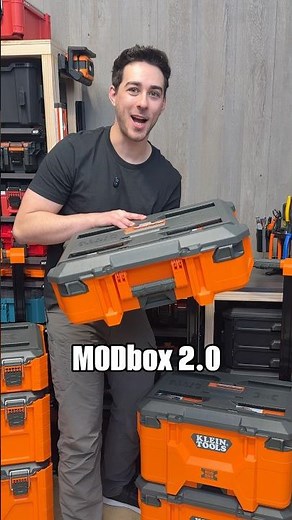 KLEIN MODBOX 2.0 IS HERE! Is it the best modular toolbox system? #toolorganization