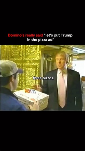 Wealths Achieve | In 2005, Domino’s took a bold step by featuring Donald Trump to promote their “555 Deal” three pizzas for $15 🍕💼. The commercial was shot... | Instagram