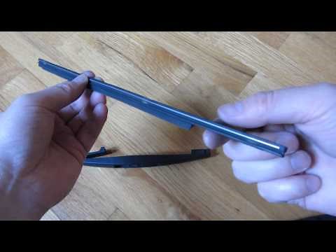 How to Replace Wiper Blade Rubber Refills and Inserts (In HD 1080p)
