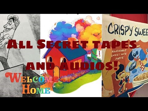 Welcome Home ALL SECRET VIDEO TAPES AND AUDIOS (Website Update!)