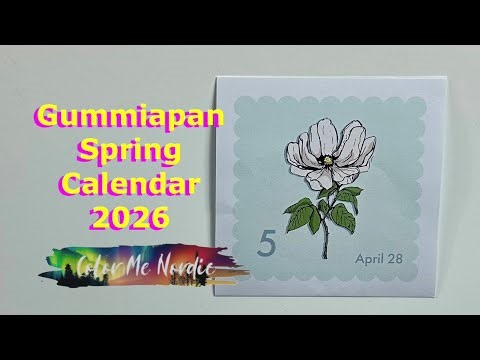 Gummiapan Spring Calendar Day 5 2026 @ColorMeNordic @gummiapan 