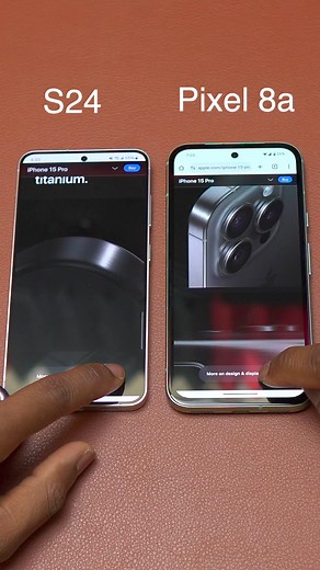 1.2M views · 5.2K reactions | Pixel 8a vs Galaxy S24 Loading Speed Test #pixel8a #GalaxyS24 #S24 #samsunggalaxy #googlepixel | AnotherTech | Facebook