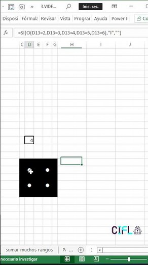 Cap 338: 🎲 Diseñar un Dado Interactivo en Excel: ¡Diviértete con Funciones SI y O! | Tutorial Excel