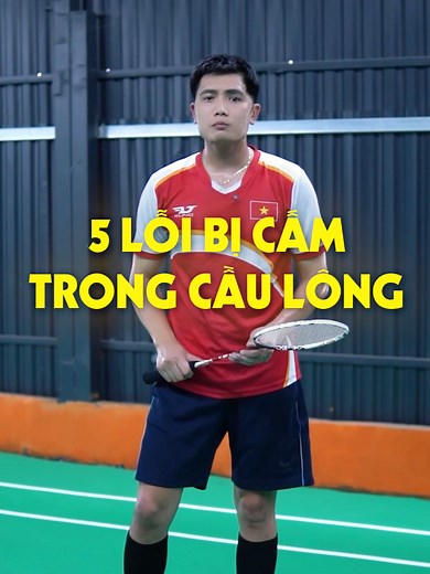 Cách phát cầu và lỗi giao cầu trong cầu lông | Hướng dẫn cơ bản