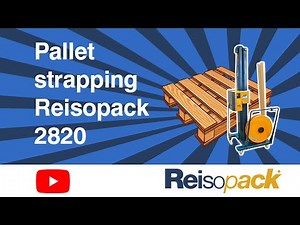 Horizontal and vertical strapping with the Reisopack 2820.
