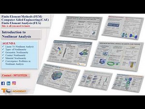 Nonlinear Structural Analysis in ANSYS Explained | Material, Geometric & Contact Nonlinearity
