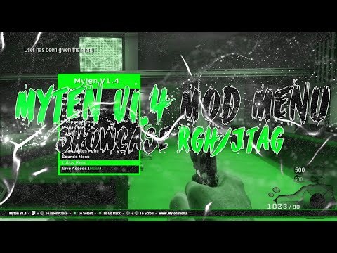 Myten V1.4 ( Black Ops 1 ) Mod Menu Showcase [RGH/JTAG] [2025]