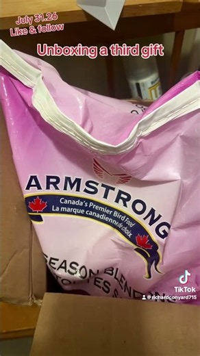 Wow another Gift arrived , unboxing from Amazon Wishlist. Peanut Butter Club ,#unboxing #birdseed