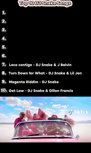 DJ Snake Hit Songs Playlist