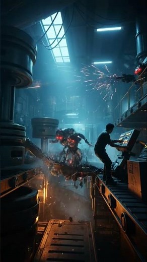 Robo Factory Escape – Sci-Fi Platformer Gameplay With Pistons, Bots & EMP Dodges