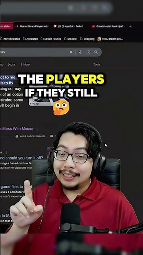 Marvel Rivals : Mouse acceleration FIX No Longer works?! #marvelrivals #mouseacceleration #news