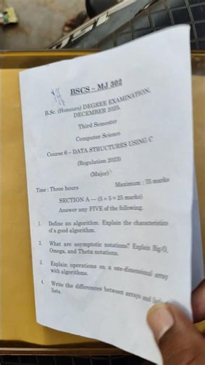 "Data structure using c" 3rd semester ambedkar University 2025__#sonicthehedgehog #tailssonic