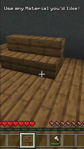 Minecraft: How To Make A Bench