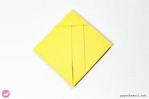 Origami Square Letterfold Tutorial - Paper Kawaii