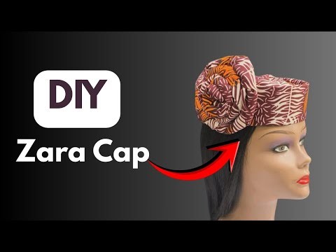 How to Make a Zara-Style Cap | Easy DIY Fashion Cap Tutorial