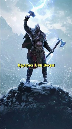 Did You Know Why Kratos Never Used Thor’s Hammer? #godofwar #shorts #gaming