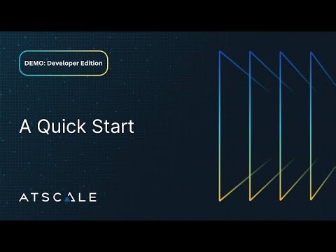 Live Cloud Data Modeling with AtScale Developer Edition | Connect to Snowflake, Databricks & More