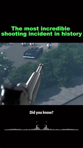 The most incredible shooting incident in history#knowledge #science #foryou
