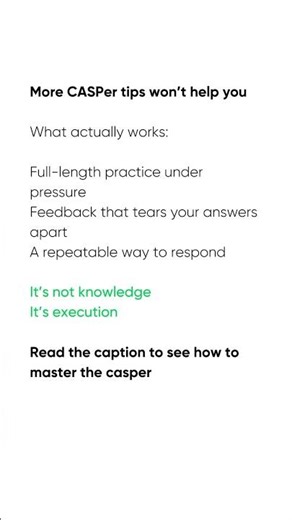 How to Train for CASPer Like a Pro