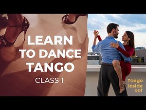 Learn to Dance Tango: 1st Lesson Full Class | TANGO BASICS #dance #tutorial