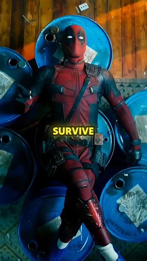 Why Deadpool’s Face Never Heals #shorts