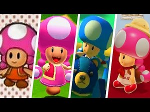 Evolution of Toadette (2003 - 2017)
