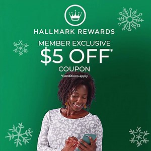 Join now and be automatically entered to win 1 of 3 - $500 Visa gift cards! Plus, get a $5 off coupon to save on your next purchase. Become a Member. Celebrate all the Rewards. | Hallmark Canada