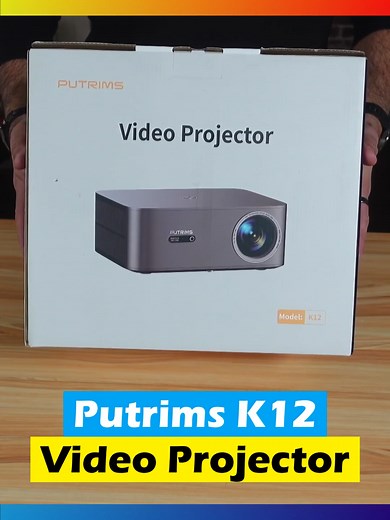 Unboxing the Putrims K12 Google TV Video Projector