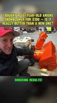 How To Upgrade Your Snow Blower Chute for $10 — Make Heavy Wet Snow Fly WAY Farther Instantly!