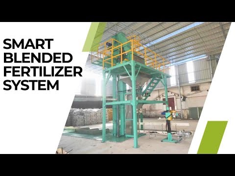 Efficient Blended Fertilizer Equipment | fertilizer mixer machine​ | npk production line