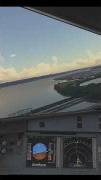 DCA River Visual Approach!