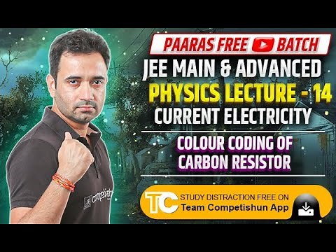 14 Colour Coding of Carbon Resistor | Current Electricity Class 12 | JEE Mains & Advanced