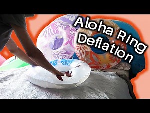 Goodbye Aloha Ring 💨🌴 Watch It Go deflated!