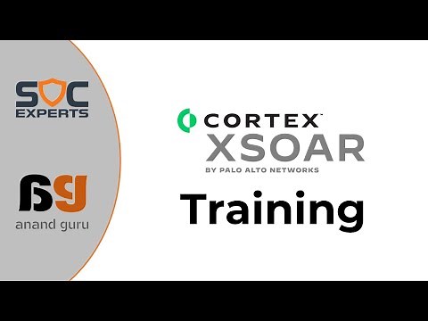 SOC Experts Cortex XSOAR hands-on Training - Demo