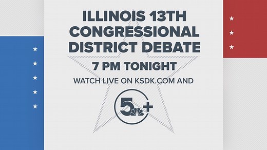 5 On Your Side to stream IL-13 congressional debate