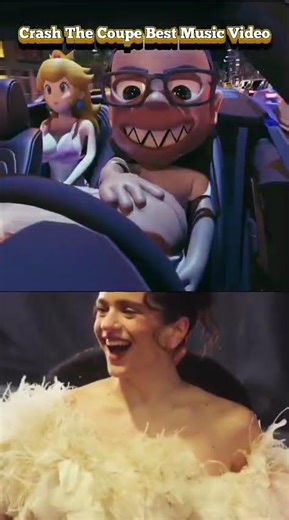 🤯 Rosalía CRASHES the Party in EPIC Animated Chaos! 🚗💥 Best Music Video Ever? #Shorts