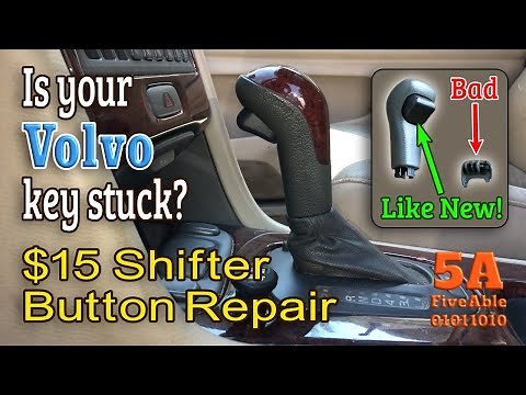 Volvo Shifter Button Repair S70/V70
