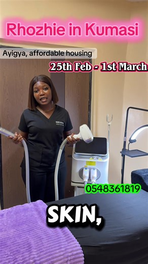 Our monthly visit to kumasi is here From 25th Feb - 1st March 2026 Locate us at Ayigya affordable housing Contact us on 0548361819 #laserinkumasi #kumasitiktokers #laserhairremovalinkumasi #ombrebrowremovalinkumasi #creatorsearchinsights